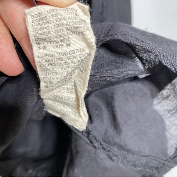 Free People Lace Trim One Shoulder Mini Dress Black • XS - Picture 7 of 8